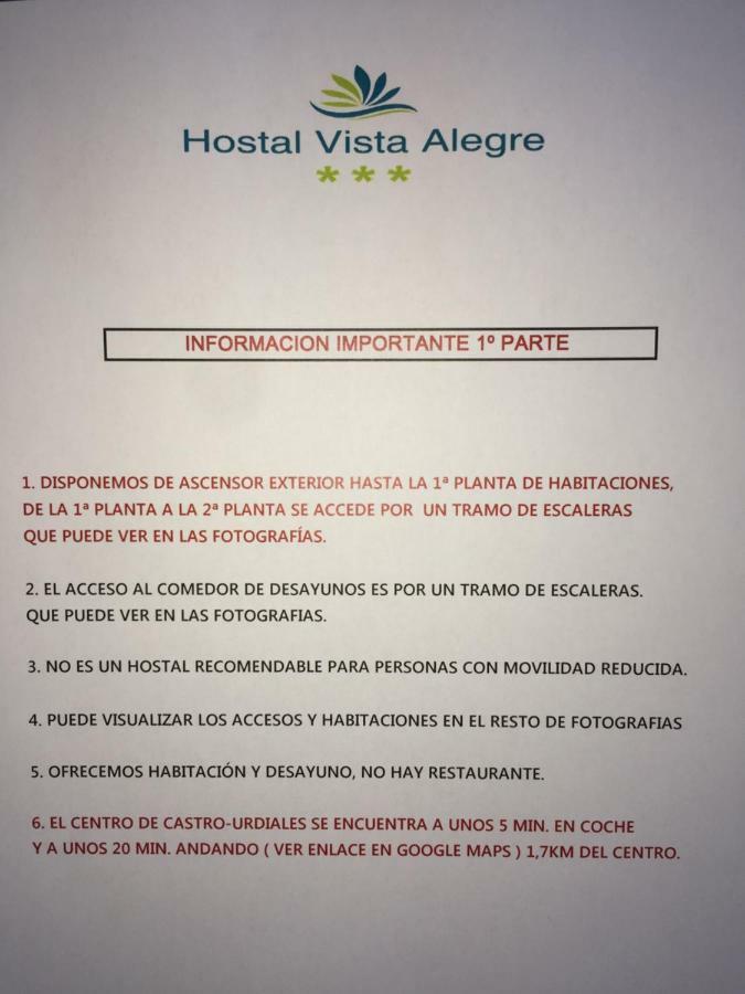 Hostal Vista Alegre Castro Urdiales Exteriér fotografie